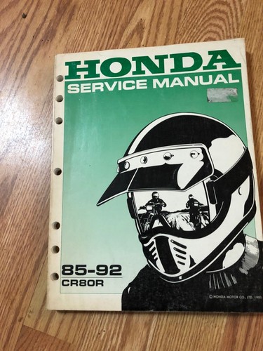1985 1992 cr80r oem - cr80r,