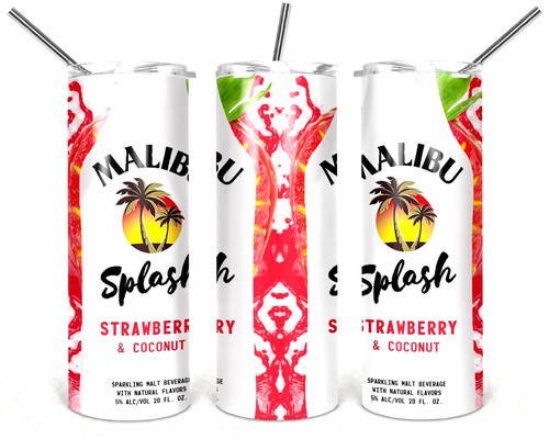 Malibu splash strawberry - splash, &