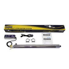 FilterLogic UV system UV-254 Ultra-violet Water Steriliser + alarm 45 litres/min