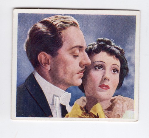 Famous love scenes card 1939 - famous,