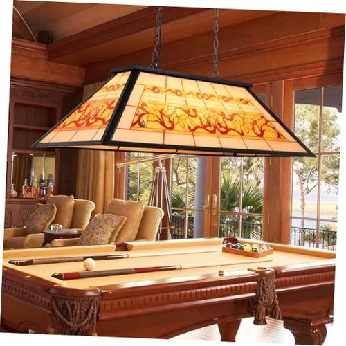 Lights vintage pool table - lights,
