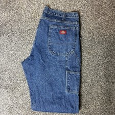 Dickies Carpenter Jeans 38x34 Distressed Workwear Faded