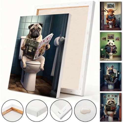 30x40cm silly toilet - 30x40cm,