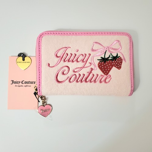 Juicy couture pink velour zip - couture,