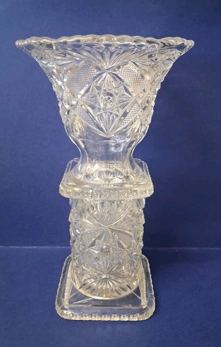 Brockwitz glass vase - glass,