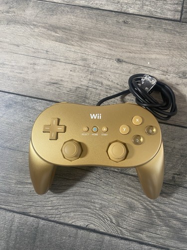 Nintendo wii official gold - wii,