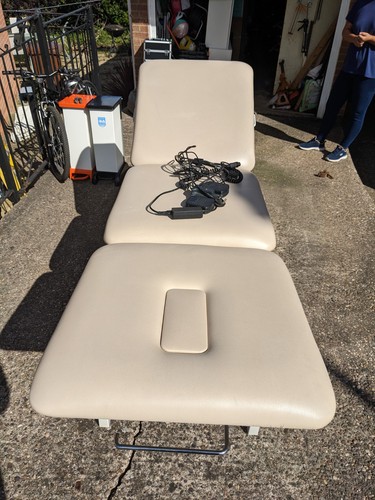 Adjustable examination table - examination,
