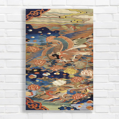 Vibrant floral and avian - floral,