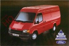 Picture Postcard, FORD TRANSIT VAN, LWB