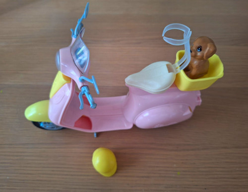 Barbie pink yellow - barbie,