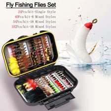24-102Pcs/Box Fly Fishing