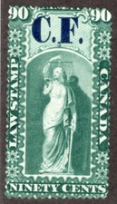 van Dam OL10c, 90c, green