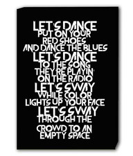 DAVID BOWIE LET'S DANCE LYRICS