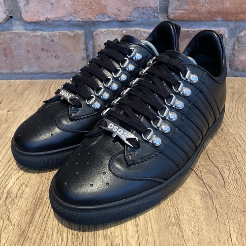 Dsquared2 black leather - black,