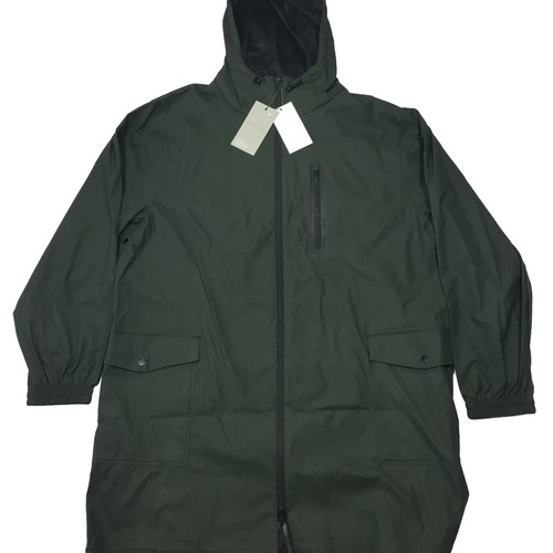 Zara mens green hooded - green,
