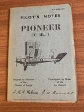 Pilot’s Notes Pioneer Cc Mk1