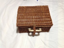 Brexton wicker picnic basket