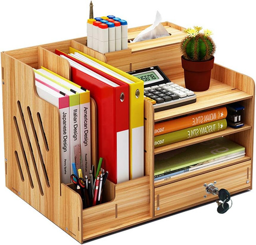 Updated wooden desktop - wooden,