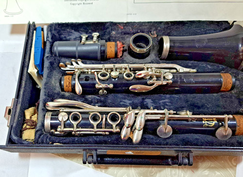 Vintage veto clarinet with - , clarinet,