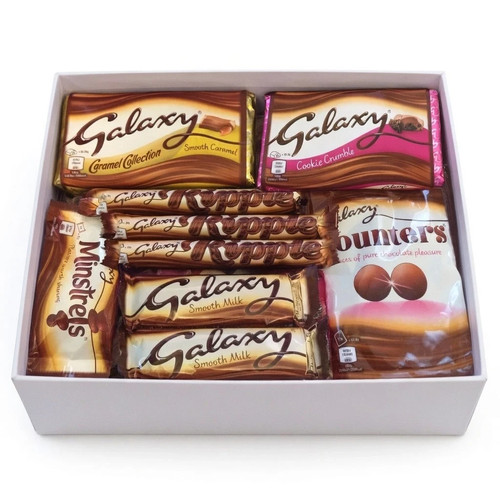 Galaxy chocolate hamper gift - chocolate,