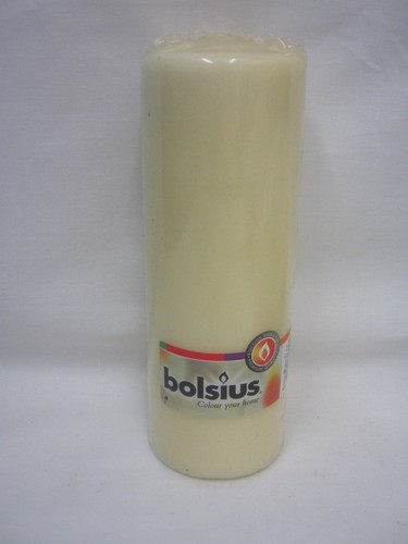 Bolsius wax ivory pillar - bolsius,