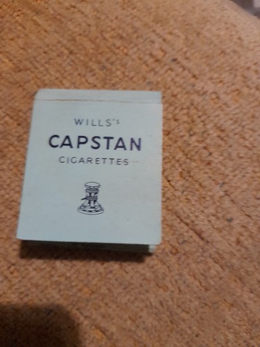Wills capstan matchbook - wills's,