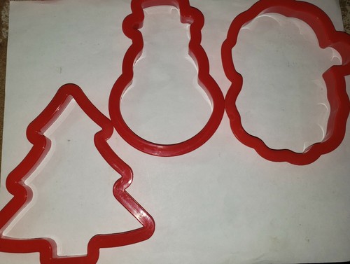 Plastic cookie fondant sugar - plastic,