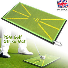 PGM Golf Hitting Strike Mat Training Aid Impact Divot Board Swing Practice Gift