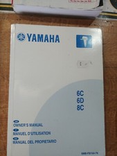YAMAHA 6C 6D 8C outboard