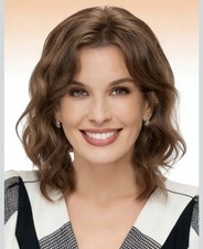Ombre auburn brown wig - brown,