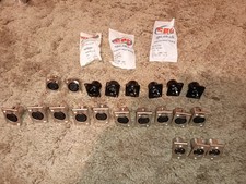3 pole XLR panel connectors mixed lot Qty 24