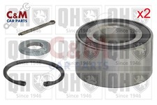 Front Wheel Bearing Kit Pair