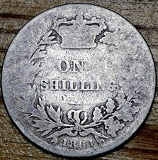 1861 Queen Victoria Young Head