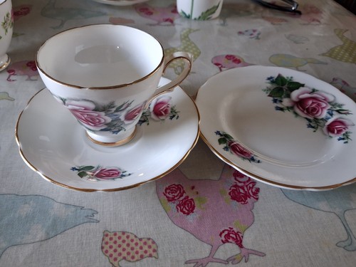 Vintage delphine bone china - delphine,
