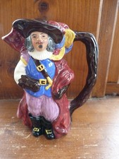 Vintage Kelsboro Ware Toby Jug 6 inches tall, figure standing