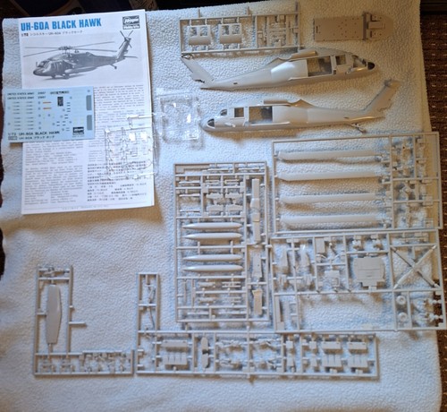 Hasegawa 60a black - 1:72, uh-60a