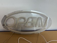 LED Shop Open Neon Sign Light Bar Hotel Restaurant Window Hanging Display Lights