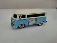 VW Camper Metal Clock By William Widdop