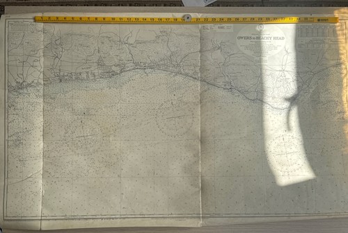 Vtg admiralty chart - admiralty,