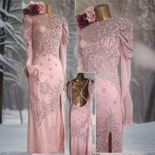 Asos pink Silver wedding