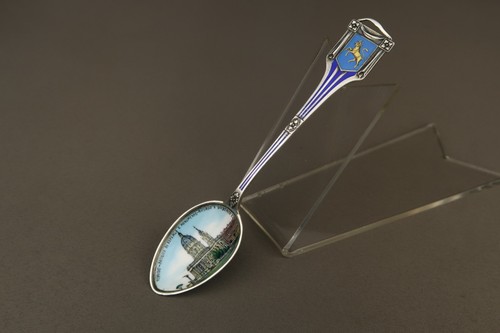 Antique italian silver enamel - antique,