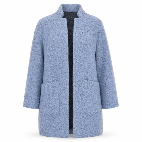 Womens overcoat size blue - tu,