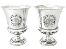 Sterling Silver Wine Coolers