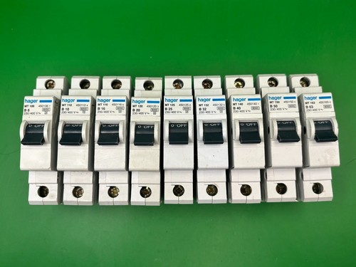 Hager series mt106 mt110 - mt,