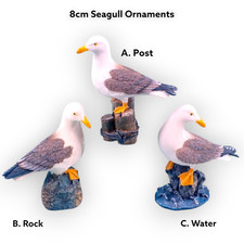 8cm small seagull ornament - 8cm,