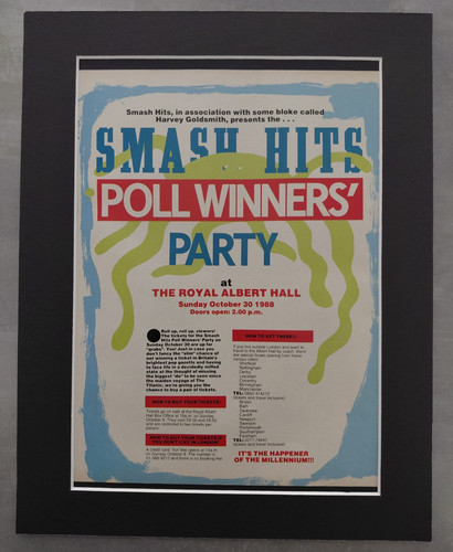 Smash hits poll - poll, winners