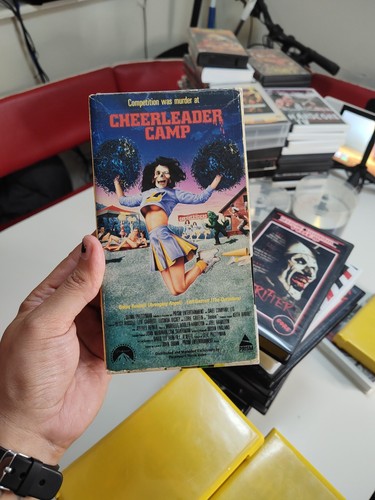 Cheerleader camp vhs reprinted - cheerleader,