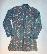 Vintage indigo block - block, print