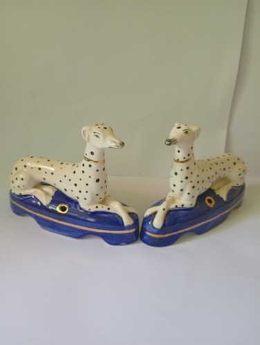 Pair vintage staffordshire - pair,