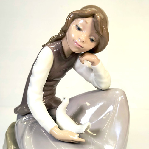 Lladro nao large porcelain - lladro,